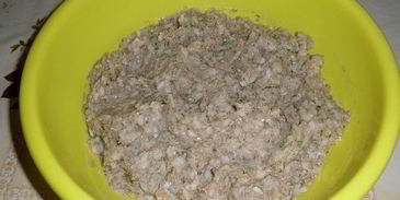 запеченные рисово-рыбные тефтели