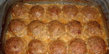 запеченные рисово-рыбные тефтели