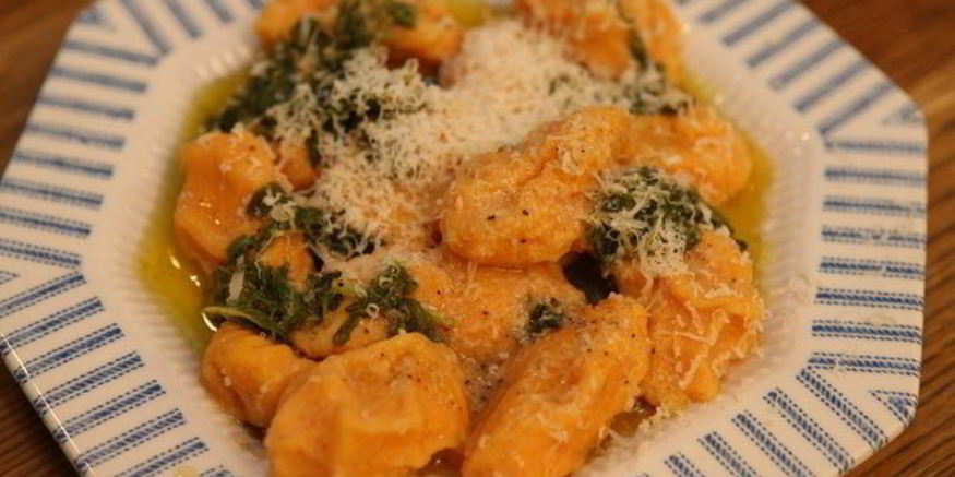 Рецепт тыквенных ньокков