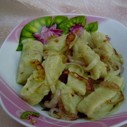 Ленивые картофельные вареники