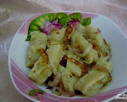 Ленивые картофельные вареники