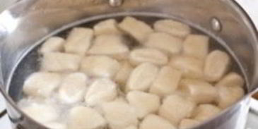 ленивые картофельные вареники