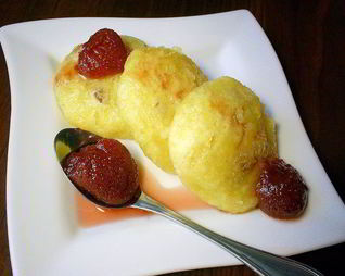 Ленивые вареники на пару