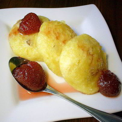 Ленивые вареники на пару