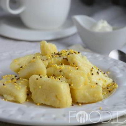 Ленивые вареники с картошкой