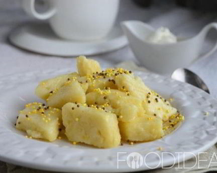 Ленивые вареники с картошкой