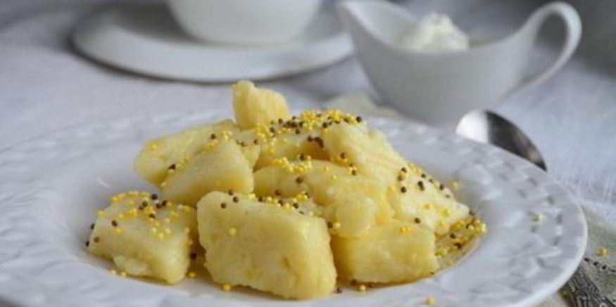Рецепт ленивых вареников с картошкой