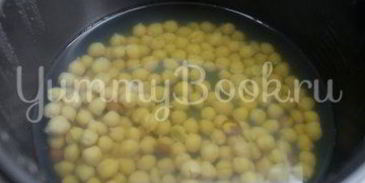 паровые ленивые вареники с нутом в мультиварке