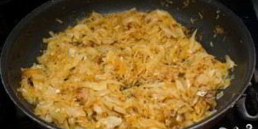 постные вареники с капустой