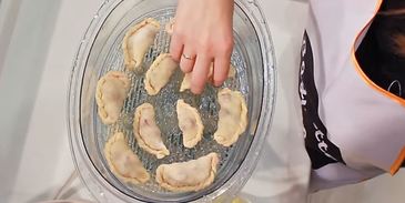 тесто для вареников с вишней заварное