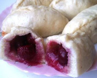 Вареники из творожного теста