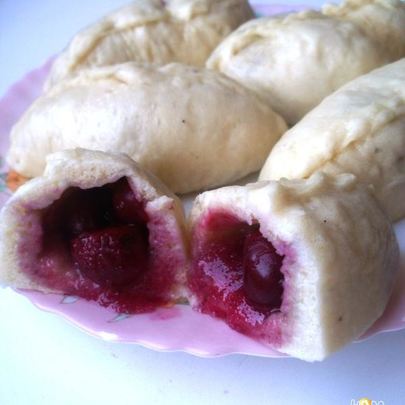 Вареники из творожного теста