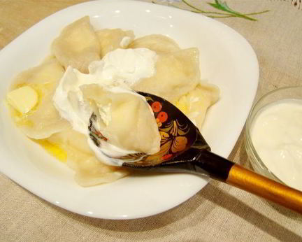 Вареники Нежные с творогом