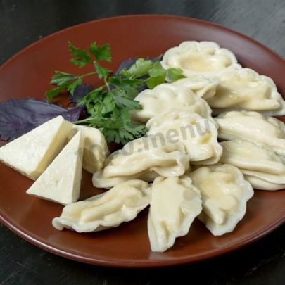 Вареники с адыгейским сыром