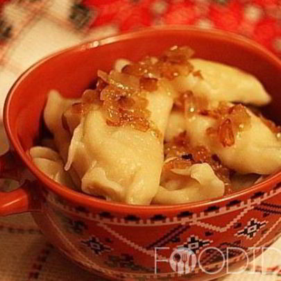 Вареники с грибами