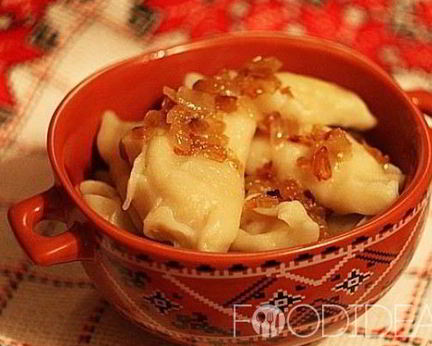 Вареники с грибами