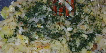 вареники с капустой и маслятами