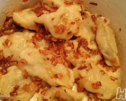 Вареники с картошкой и грибами
