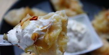 вареники с картошкой и жаренным луком