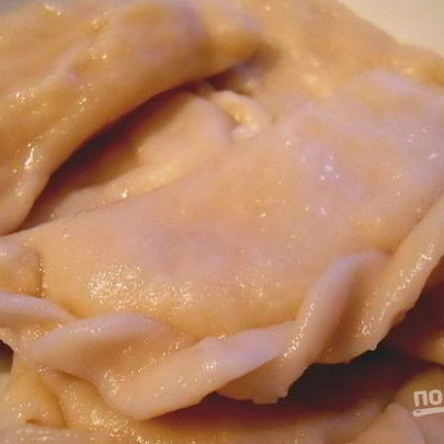 Вареники с картошкой постные