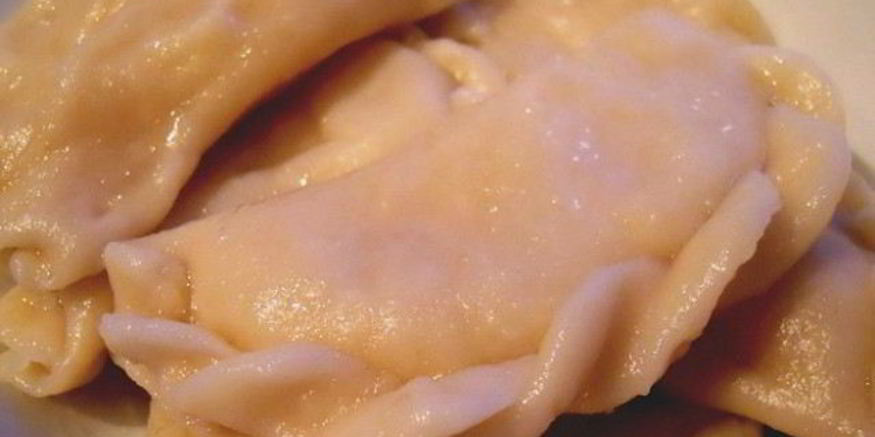 Рецепт вареников с картошкой постные