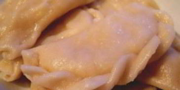 вареники с картошкой постные