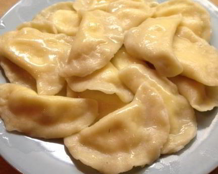 Вареники с начинкой из творога