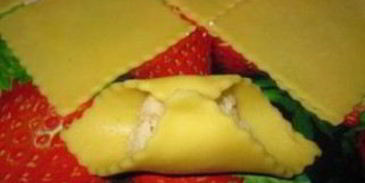 вареники с салом и сырой картошкой