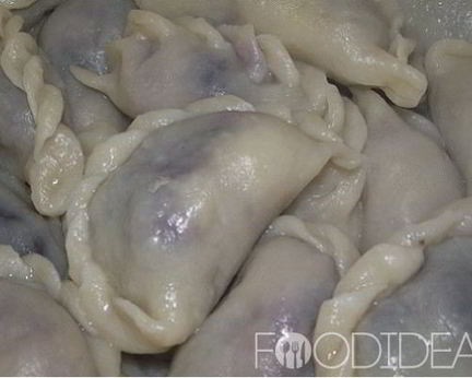 Вареники с шелковицей