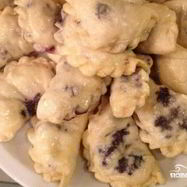 Рецепт Вареников с творогом и изюмом