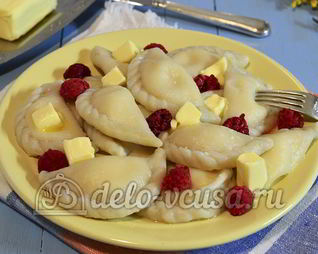 Вареники с творогом