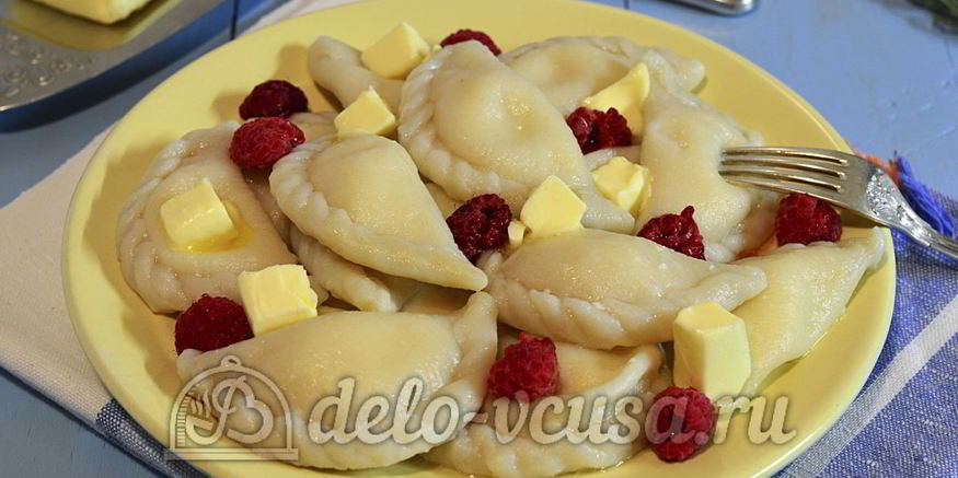 Рецепт вареников с творогом