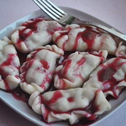 Вареники с вареньем