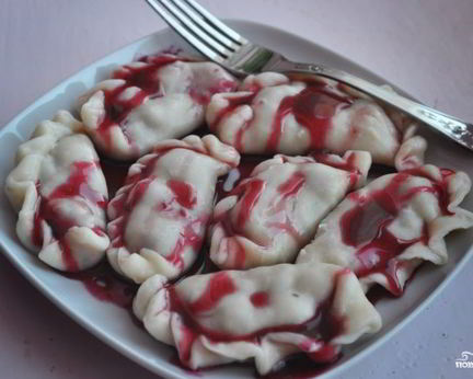 Вареники с вареньем