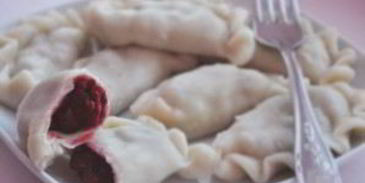 вареники с вареньем