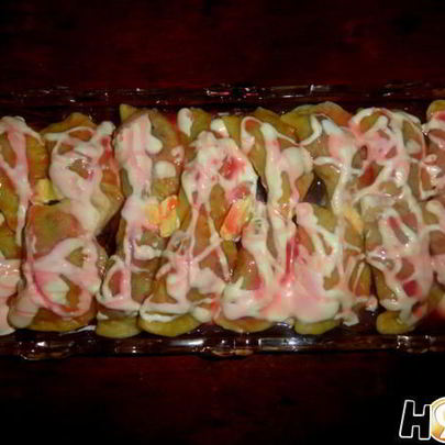 Вареники с вишней и вишневым соусом