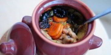 куриное жаркое в горшочках