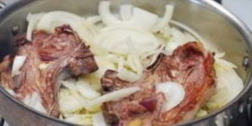 жаркое из баранины с овощами