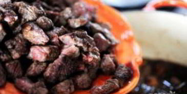 жаркое из говядины с грибами