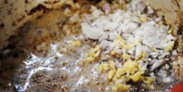 жаркое из говядины с грибами