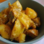 Рецепт Жаркого из говядины с картошкой