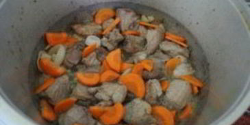 жаркое из говядины с картошкой