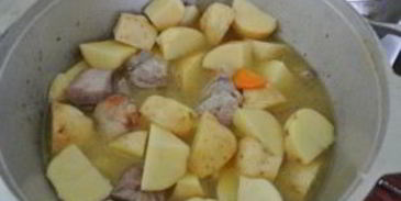 жаркое из говядины с картошкой