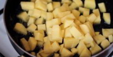 жаркое из индейки на сковороде