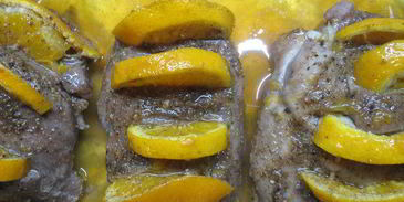 жаркое из индейки с мандаринами