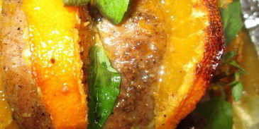 жаркое из индейки с мандаринами