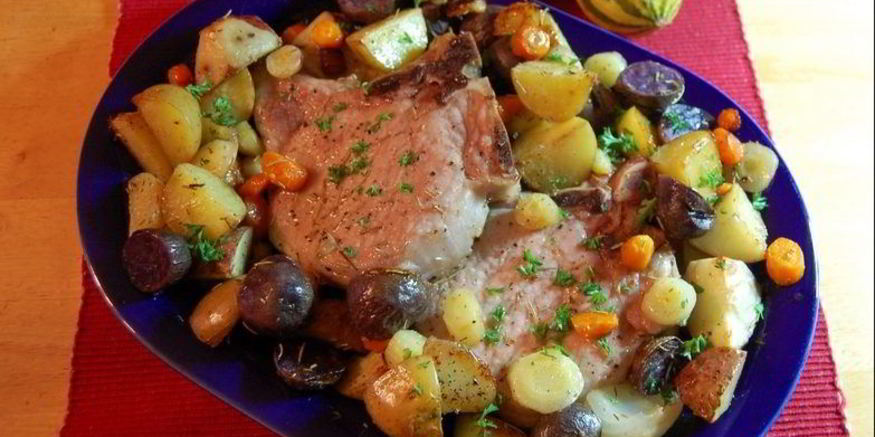 Рецепт жаркого из картофеля со свининой