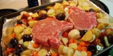 жаркое из картофеля со свининой