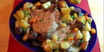 жаркое из картофеля со свининой