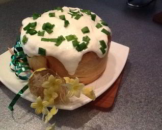 Жаркое из курицы, Праздничный кулич